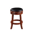 thumbnail image 1 of Boraam Backless Counter Height Stool, 24-Inch, Cherry, 1 of 4