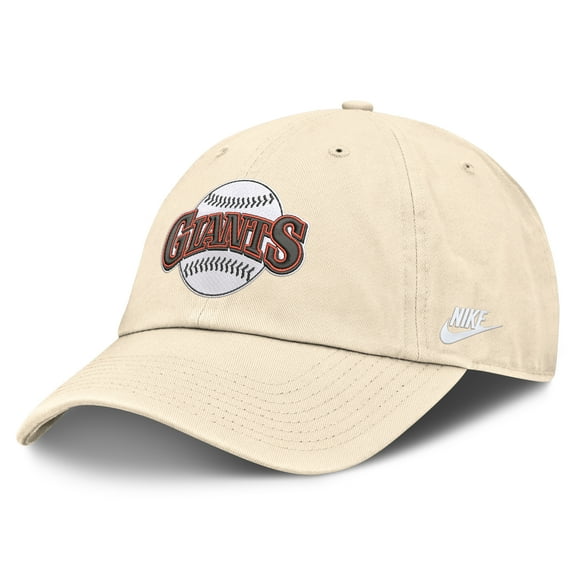 Men's Nike Natural San Francisco Giants Cooperstown Collection Club Adjustable Hat