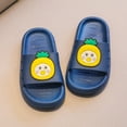 thumbnail image 4 of XXWXYD Kids Non-Slip Soft Sole Carton Fruit Slippers for Boys Girls, Cute Bathroom Outdoor Indoor Home Sandals with Anti-Skid Design, 4 of 4