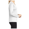 thumbnail image 4 of Yellow Rooster Women's Long Sleeve PosiCharge Competitor V-Neck Tee White M, 4 of 7