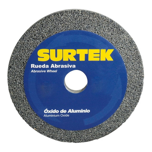 Rueda Abrasiva Óxido De Aluminio 8x1puLG Grano 36 Surtek SURTEK 128010