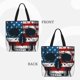 thumbnail image 2 of Fotbe American Flag Skull Bolsa Tote con Estampado para Mujer, Bolsos con Cremallera, Bolsa de Hombro Casual de Gran Capacidad con Bolsillos Internos, 2 of 7