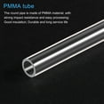 thumbnail image 4 of Uxcell 8mm ID x 10mm OD x 305mm Clear Rigid Acrylic Pipe Round Tube 4 Pack, 4 of 6