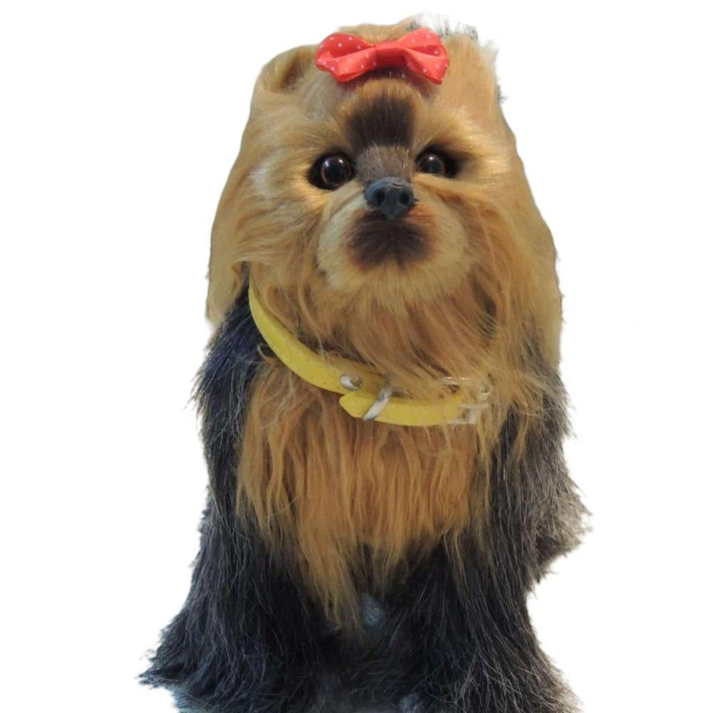 Realistic Yorkie Dog Cute Handmade Simulation Toy Dog Puppy Kids Christmas Gifts 