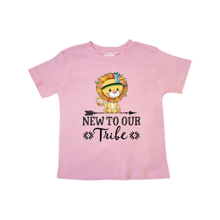 

Inktastic New to the Tribe Just Arrived Lion Gift Toddler Boy or Toddler Girl T-Shirt