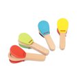 thumbnail image 3 of WRITWAA Lovely Wooden Castanet Educational Percussion Instrument For Early For Music Play And Development, 3 of 8