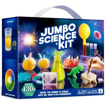 Syncfun 130  Jumbo Science Kits for Kids Stem Project Educational Toys Gifts for Boys Girls Age 8-12