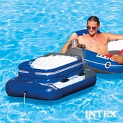 INTEX 20ft x 48in Ultra XTR Above Ground Swimming Pool, Floats (2 Pack), Inflatable Cooler