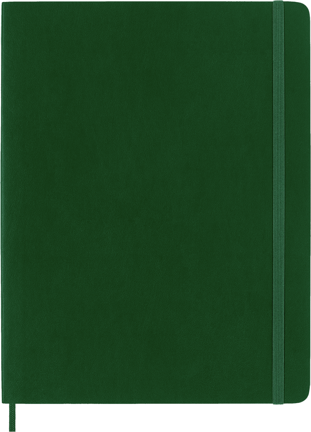 Moleskine Classic Notebook, Soft Cover, XL (7.5" x 9.75"), Ruled, Myrtle Green
