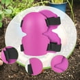 thumbnail image 6 of CarpNettore Garden Knee Pads, Kneeling Cushion, Lightweight Padded, Multi-Purpose Knee Pads, Rose Red, 6 of 9