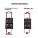 thumbnail image 2 of Interruptor basculante Interruptor encendido 2 niveles 4 pines con 10A AC125-250V (amarillo), 2 of 7