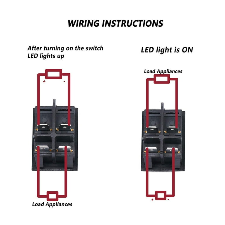 Loygkgas New Rocker Switch Power