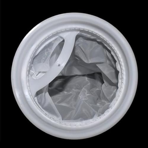 2 Pack IBC Water Tote Lid Filter Nylon Filter Screen Rainwater Barrel Leaf Catcher for Water Tank Cover Washable White