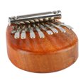 thumbnail image 1 of Mini Thumb Piano, Intuitive Layout Gift Unique Shape Mini Kalimba Lightweight With Lanyard For Beginner For Collection, 1 of 8