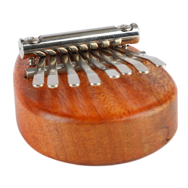 Mini Thumb Piano, Intuitive Layout Gift Unique Shape Mini Kalimba Lightweight With Lanyard For Beginner For Collection