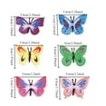 thumbnail image 3 of Maceta Colgante onlyliua con Diseño de Mariposas 6 Piezas, 3 of 7