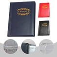 thumbnail image 2 of 1pc 120 Bags Coins Collection Book Album Home Decor Holders Double Row Scrapbook, 2 of 4