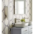 thumbnail image 2 of Amerock Bronx Brushed Nickel 9 inch (229mm) Towel Bar, 2 of 6