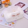 thumbnail image 2 of Tissue Holder Decorative, Cute Tissue Box Cover, Fluffy Plush Cover, Home décor, Office Desk Decoration, car Accessories, Bunny, Rabbit, 2 of 6