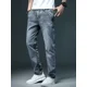 thumbnail image 2 of Pantalones vaqueros elásticos para hombre, pantalones vaqueros vintage de talla grande para hombre, ropa de trabajo recta, moda 2024, original, de alta calidad, 2 of 4