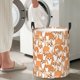 thumbnail image 5 of Fotbe Corgi Animal Cesto de Ropa con Asas, Cesto Impermeable de Gran Capacidad, Bolsa de Lavado para Dormitorio, Cesto de Ropa con Ruedas y Asas-Small, 5 of 6