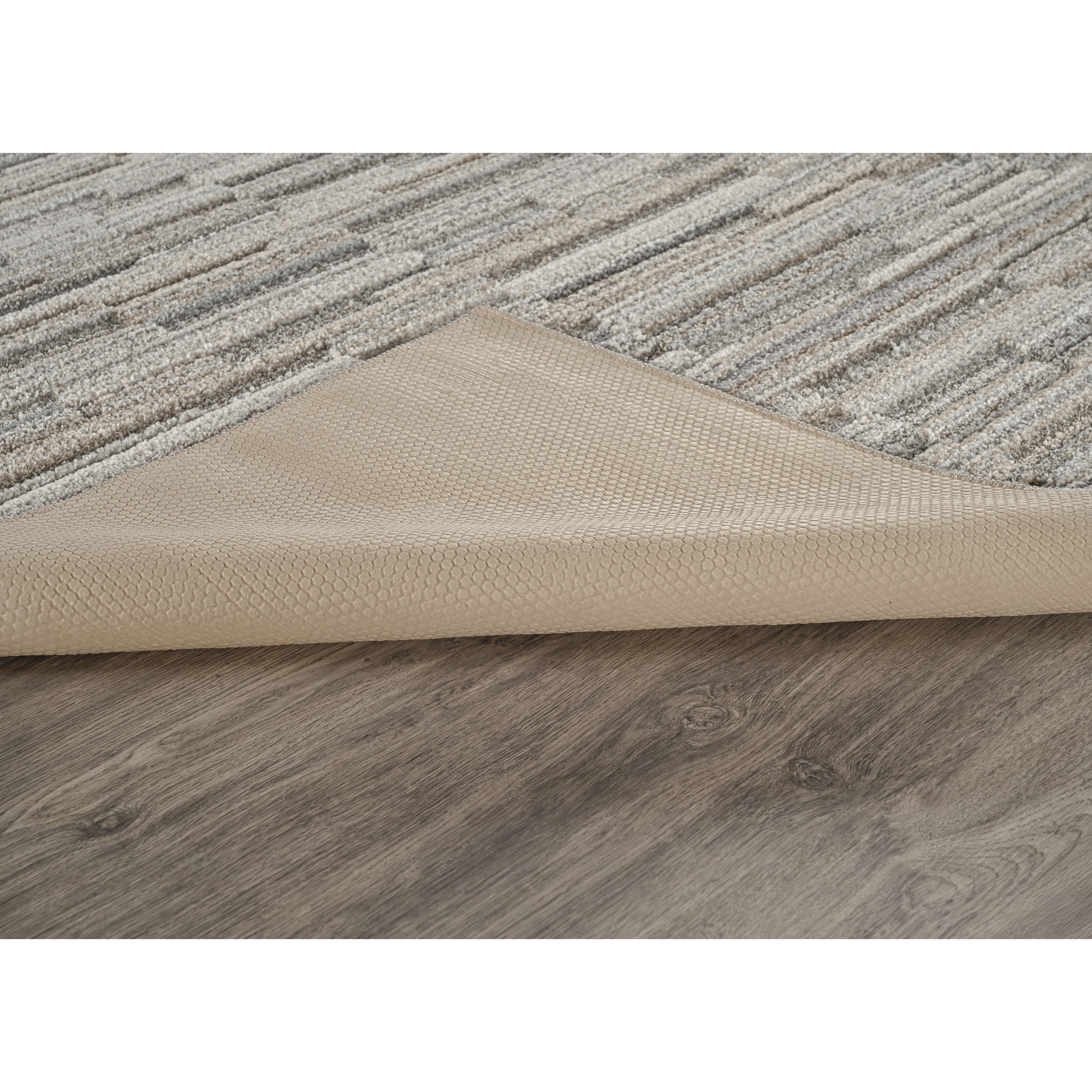 Mainstays Studio Plush Pixel Tan/Gray Indoor Area Rug, 5' x 7'