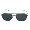thumbnail image 2 of John Varvatos V530SIL56 Mirrored Rectangle Sunglasses Blue/Silver, 2 of 5