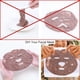 thumbnail image 5 of Moldes para hacer mascarillas faciales, 10 piezas, de PVC, reutilizables, para el cuidado de la piel, con parches de algas marinas, 5 of 7