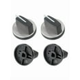 thumbnail image 2 of Sleek and Practical 4 Piece Stainless Steel Kitchen Gas Stovetop Knobs, 2 of 11