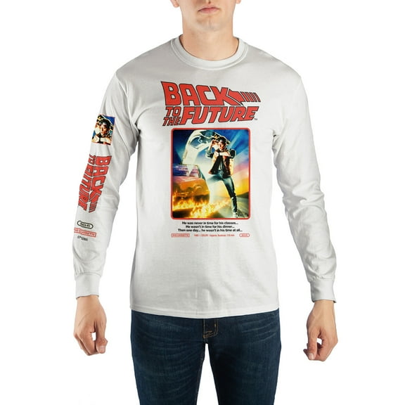 Back to the Future Long Sleeve T-Shirt-Medium
