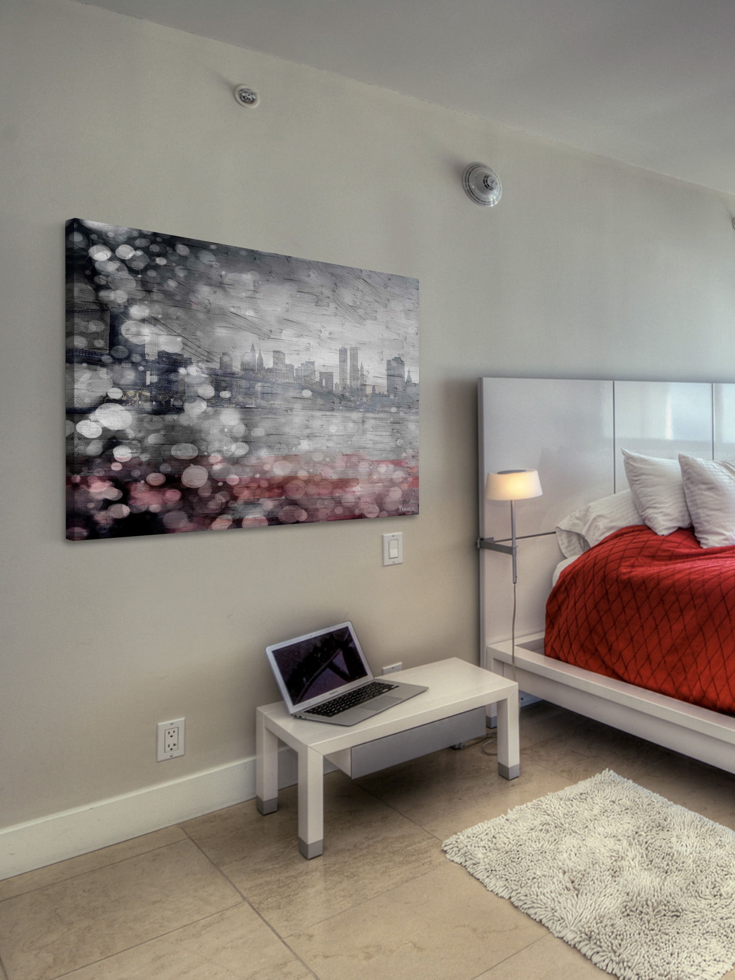 Parvez Taj "NYC Storm" Print on Canvas