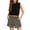 Black&leopard, variant on Arshiner Girls Summer Outfits 2 Piece Short Sets Sleeveless Tops and Shorts with Pockets Kids Clothes