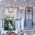 thumbnail image 7 of Welcome Winter Garden Flags Boston Terrier Garden Flag Cardinal Birds on Snowy Pine Tree Flag Dog Yard Flags for Outside 12x18 Double Sided Christmas Decorative Lawn Flags, 7 of 7