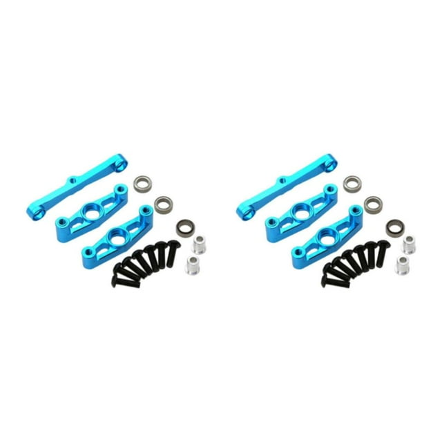maskred Upgraded RC Car Accessories Spare Parts 1 10 Truck TT02 Customized Replacement Steering Front Steering Group 2Set