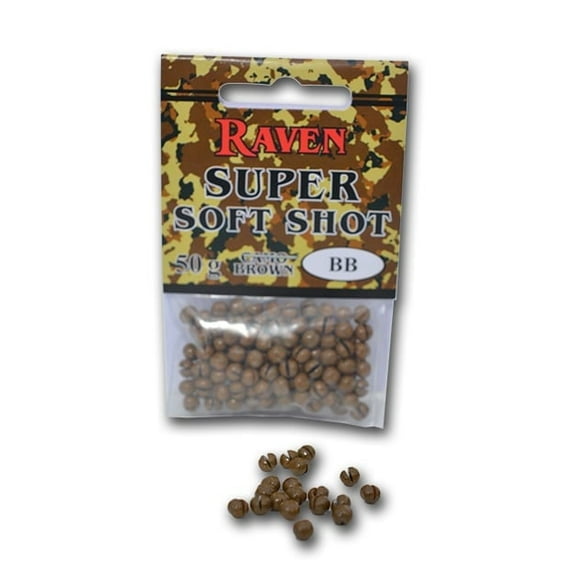 Raven Super Soft Shot AAA CAMO Brown, 50g
