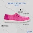 thumbnail image 4 of HEYDUDE Wendy Mocasines Slip-On para Mujer Negro/Blanco Talla 8, 4 of 8