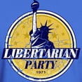thumbnail image 3 of CafePress - Libertarian (Vintage) Dark T Shirt - Men's Classic Graphic Cotton T-Shirt, 3 of 4