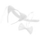 thumbnail image 4 of 1 Set Cat Ear Headband Tail and Bow Set Halloween Animal Cosplay Set for Kids Toddler, 4 of 4