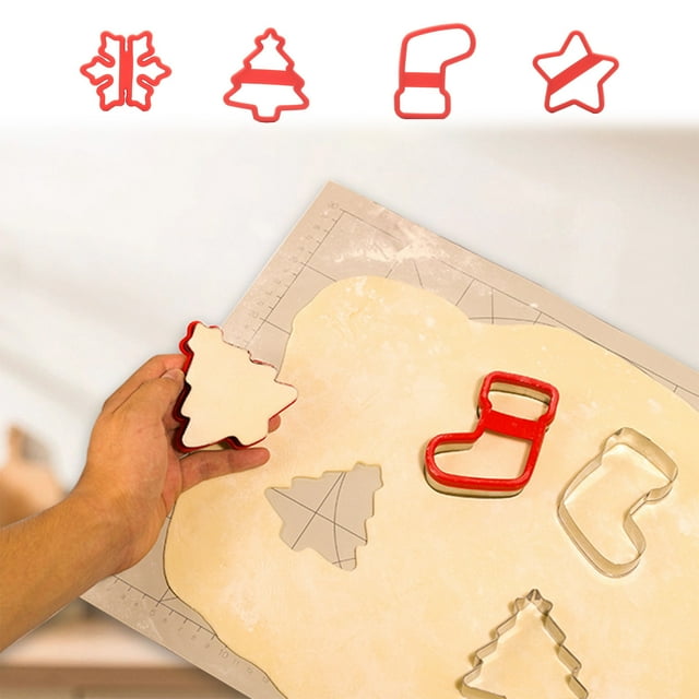 Utensilios de Repostería Ganfancp Cortador de Galletas Navidad Ofertas Del Día