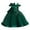 R29-Dark Green, variant on Flower Girl Dresses Little Girls Off Shoulder Bowknot Wedding Gown Birthday Party Princess Pageant Dress For Stage Performances Dresses Easter Outfit