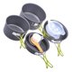 thumbnail image 1 of unbranded 1 De Cocina Para Camping En Alumina Kit Portátil Para Exterior Con Olla Accesorios, 1 of 8