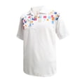 thumbnail image 1 of Monterey Club Men's Cube Element Print Contrast Golf Polo Shirt #1681, 1 of 2
