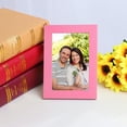 thumbnail image 2 of Fdelink Mounted Hanging Home Decor Wooden Picture Frame Wall Mounted Hanging Photo Frame Hangs Hot Pink, 2 of 2
