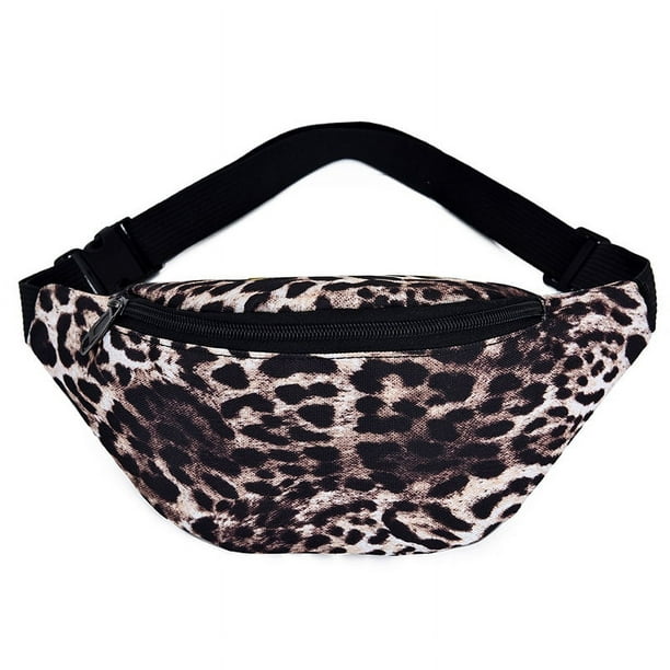Riñonera Negra De Tela Oxford Resistente Al Agua – Multiusos Con Correa Ajustable – Ideal Para Deporte, Viajes Y Uso Diario – 21x14x6 Cm