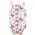 thumbnail image 4 of Touched by Nature Baby Girl Organic Cotton Bodysuits 5pk, Bright Butterflies, 12-18 Months, 4 of 6