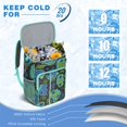 thumbnail image 6 of Backpack Cooler Portable Backpack Coolers Insulated Leak Proof,Camping Cooler Backpack for Travel,Beach,Camping,Picnic,Lunch Backpack for Office Workers Family Travelers, 6 of 6