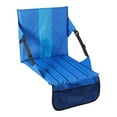 thumbnail image 1 of Cojín de asiento del estadio plegable sit sit cojín grueso para viajar senderismo al aire libre Azul, 1 of 8