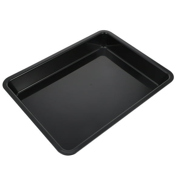 Cold Meat Container Fresh Meat Tray Black 1Pack 16.1x12.4in