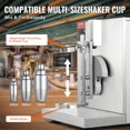thumbnail image 3 of Milkshake Maker Machine, 120W Commercial Milk Tea Shaker Machine, Single Head Milk Shake Mixer Machine, 0 Adjustable Milkshake Blender, with 750 ml Stainless Steel Cup, for Milk Tea Store, 3 of 6