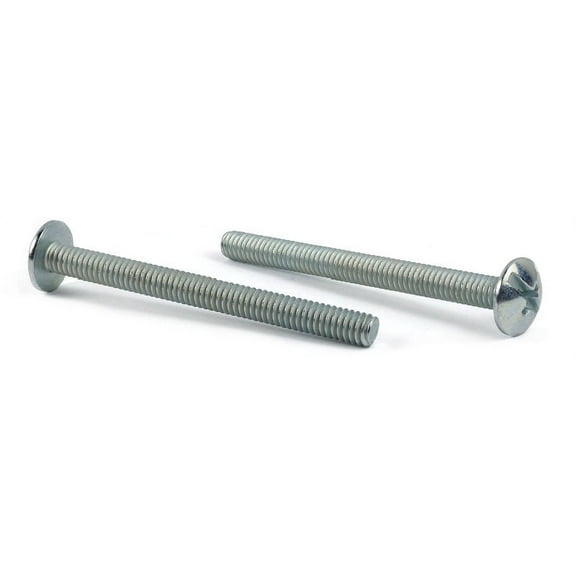 8-32 x 1 1/2" Machine Screws / Combo / Truss Head / Steel / Zinc - 3000 Piece Carton